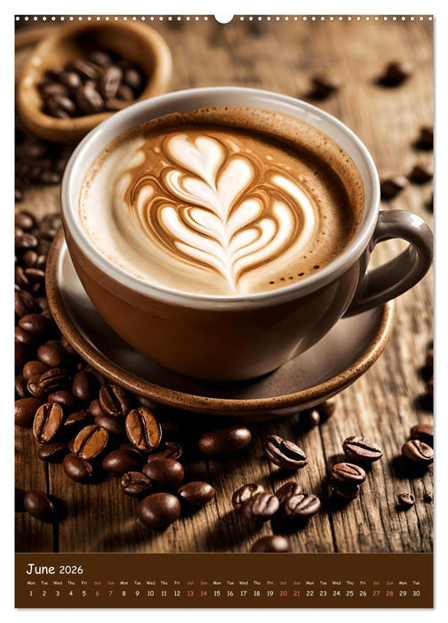 The Soul of Coffee - A Daily Ritual (CALVENDO Premium-Calendar 2026)