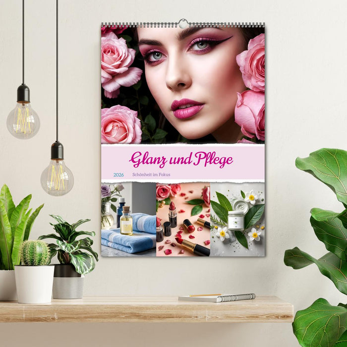 Glanz und Pflege - Schönheit im Fokus (CALVENDO Wandkalender 2026)