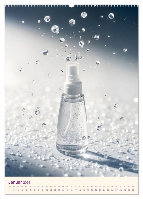 Glanz und Pflege - Schönheit im Fokus (CALVENDO Wandkalender 2026)