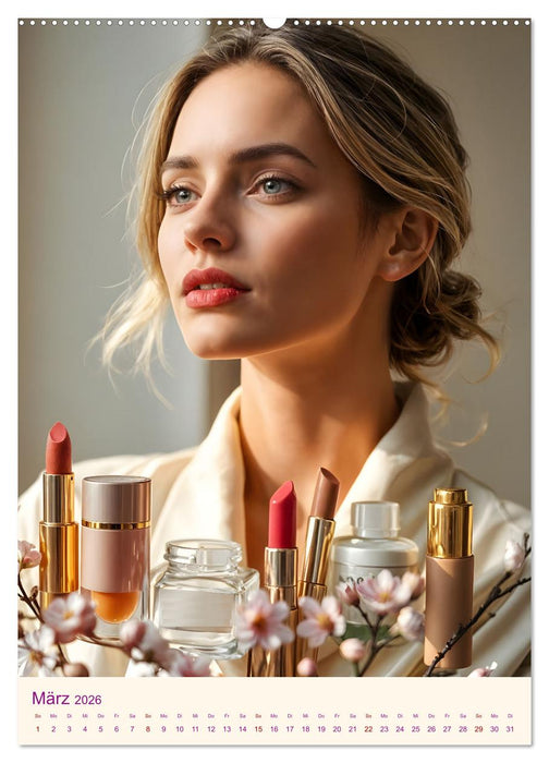Glanz und Pflege - Schönheit im Fokus (CALVENDO Premium Wandkalender 2026)