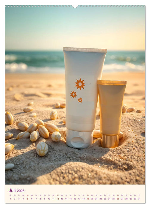 Glanz und Pflege - Schönheit im Fokus (CALVENDO Premium Wandkalender 2026)