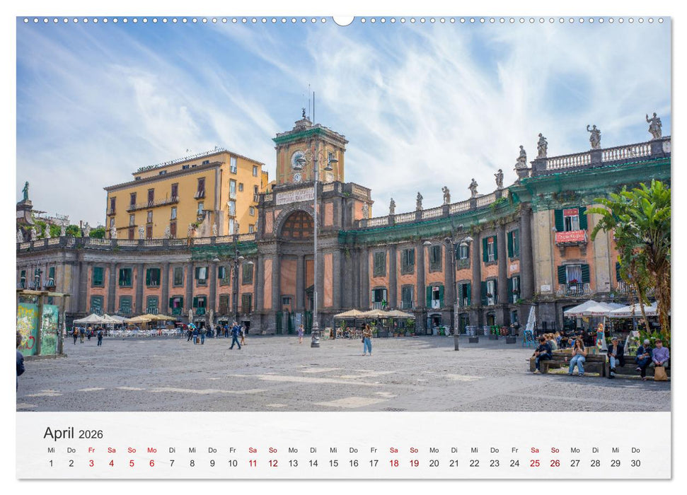 Wunderschönes Neapel - Bella Napoli (CALVENDO Wandkalender 2026)