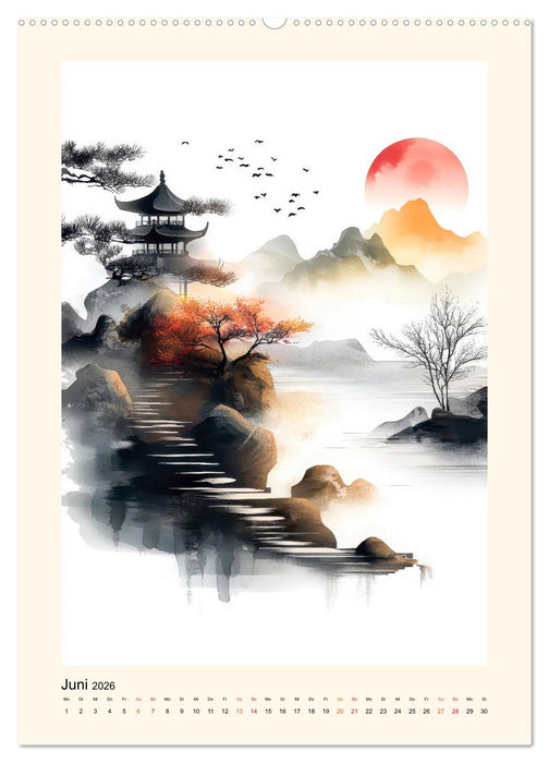 Japan - Momente der Stille (CALVENDO Wandkalender 2026)