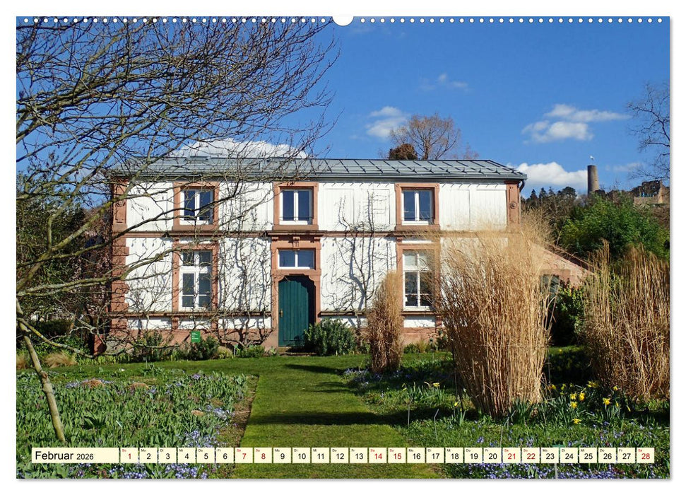 Der Hermannshof Das Parkjuwel in Weinheim an der Bergstraße (CALVENDO Wandkalender 2026)