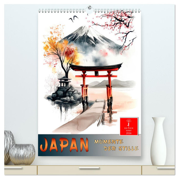 Japan - Momente der Stille (CALVENDO Premium Wandkalender 2026)