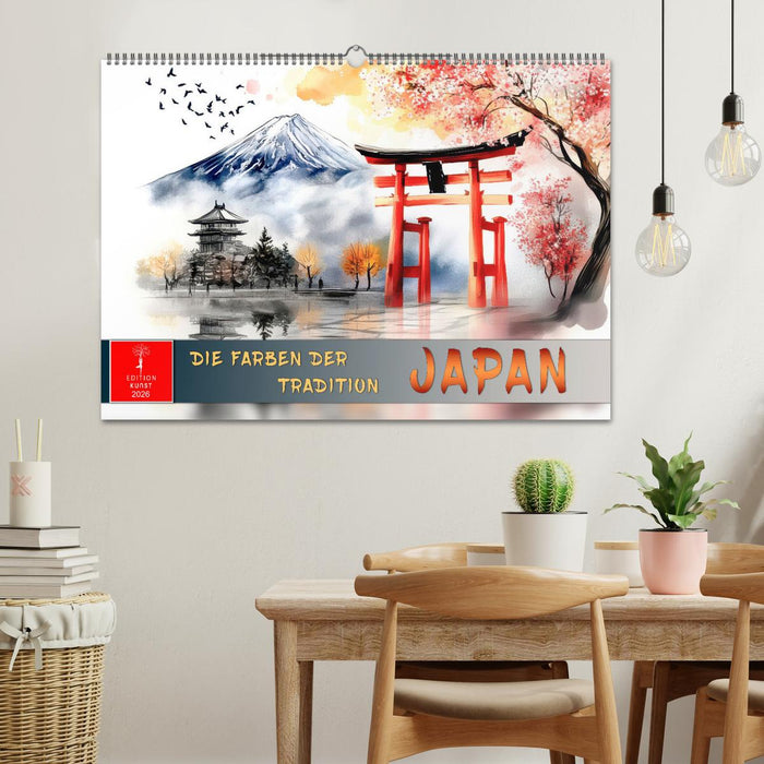 Japan - die Farben der Tradition (CALVENDO Wandkalender 2026)