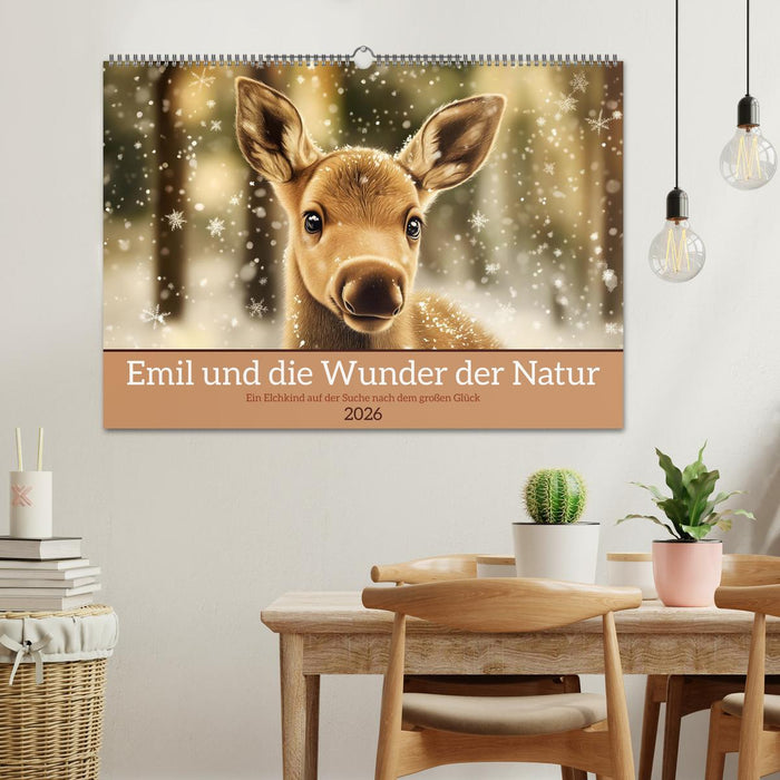 Emil und die Wunder der Natur (CALVENDO Wandkalender 2026)