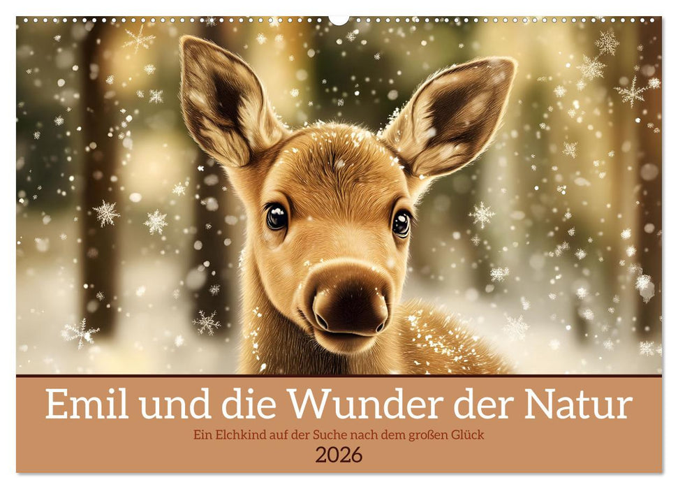 Emil und die Wunder der Natur (CALVENDO Wandkalender 2026)