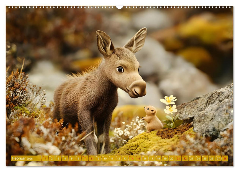 Emil und die Wunder der Natur (CALVENDO Wandkalender 2026)