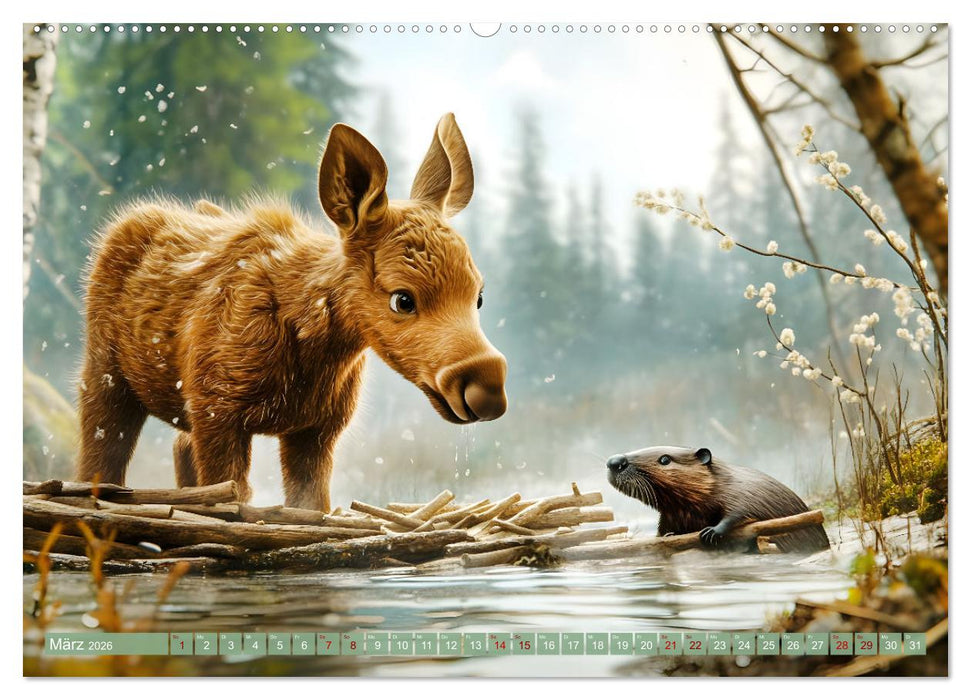 Emil und die Wunder der Natur (CALVENDO Wandkalender 2026)