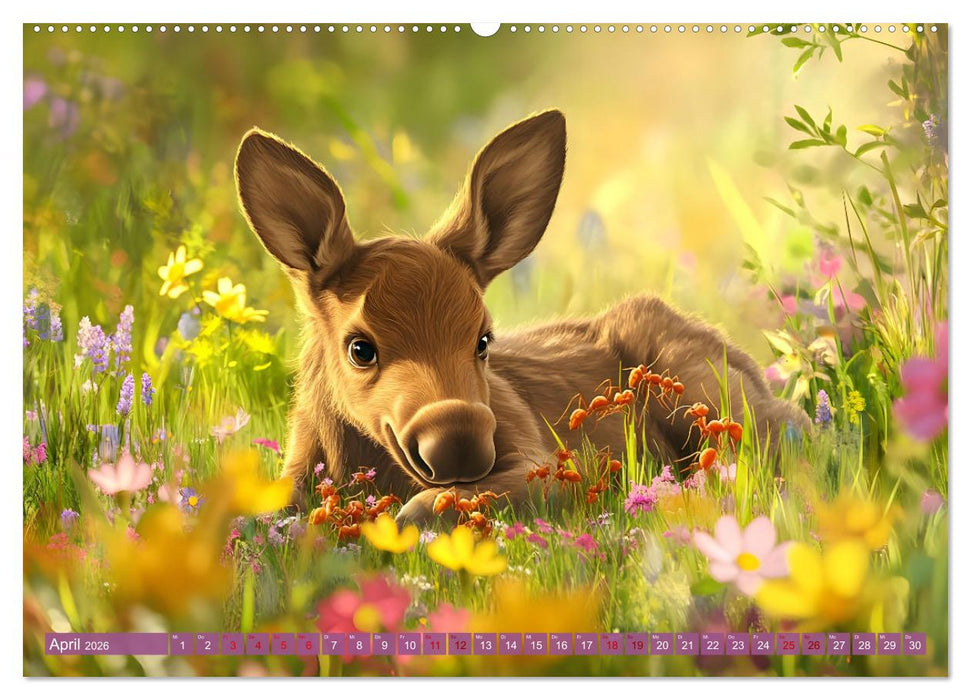 Emil und die Wunder der Natur (CALVENDO Wandkalender 2026)