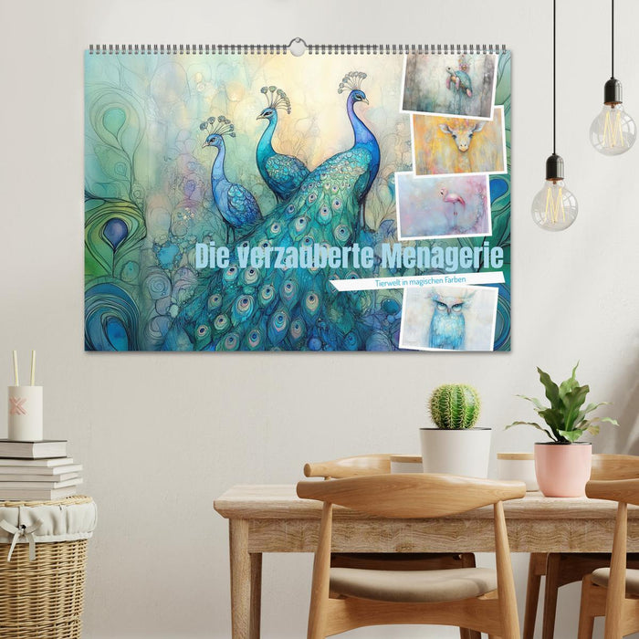 Die verzauberte Menagerie (CALVENDO Wandkalender 2026)