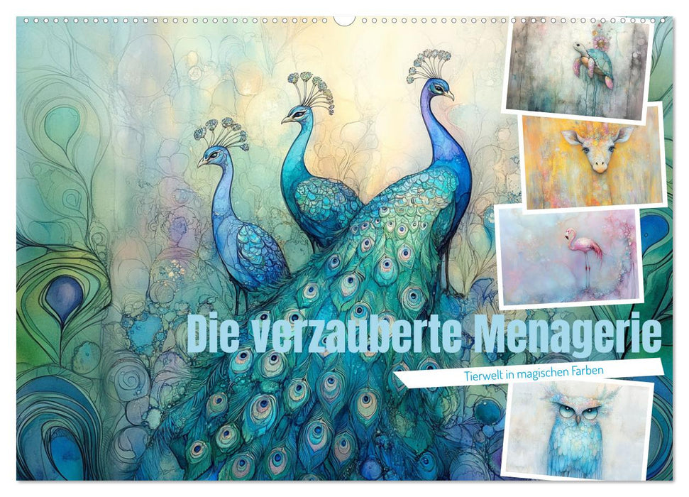 Die verzauberte Menagerie (CALVENDO Wandkalender 2026)