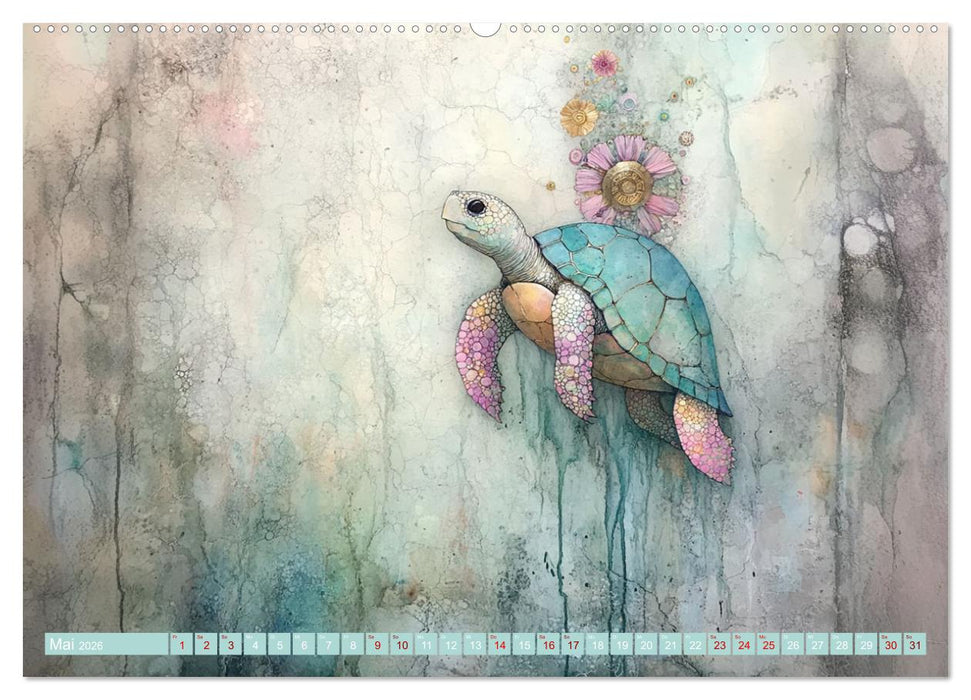 Die verzauberte Menagerie (CALVENDO Wandkalender 2026)