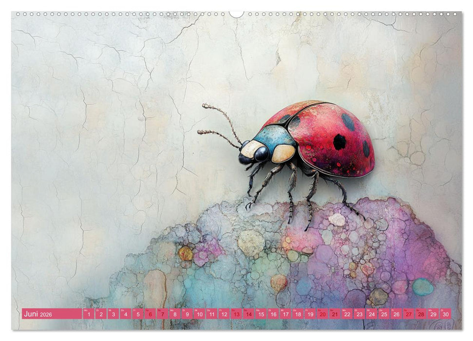 Die verzauberte Menagerie (CALVENDO Wandkalender 2026)