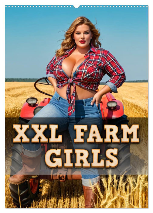 XXL Farm Girls (CALVENDO Wandkalender 2026)