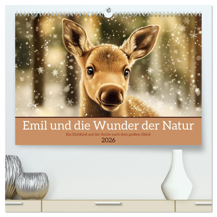 Emil und die Wunder der Natur (CALVENDO Premium Wandkalender 2026)