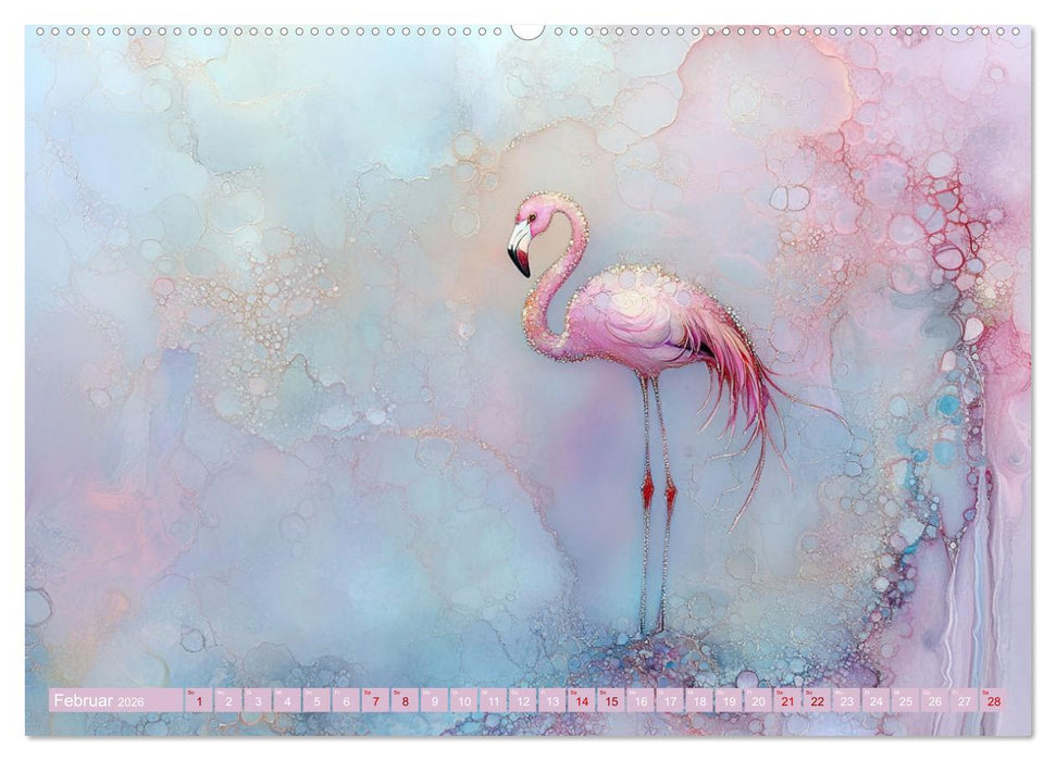 Die verzauberte Menagerie (CALVENDO Premium Wandkalender 2026)