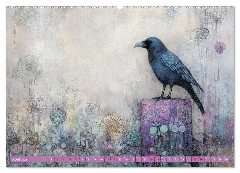 Die verzauberte Menagerie (CALVENDO Premium Wandkalender 2026)