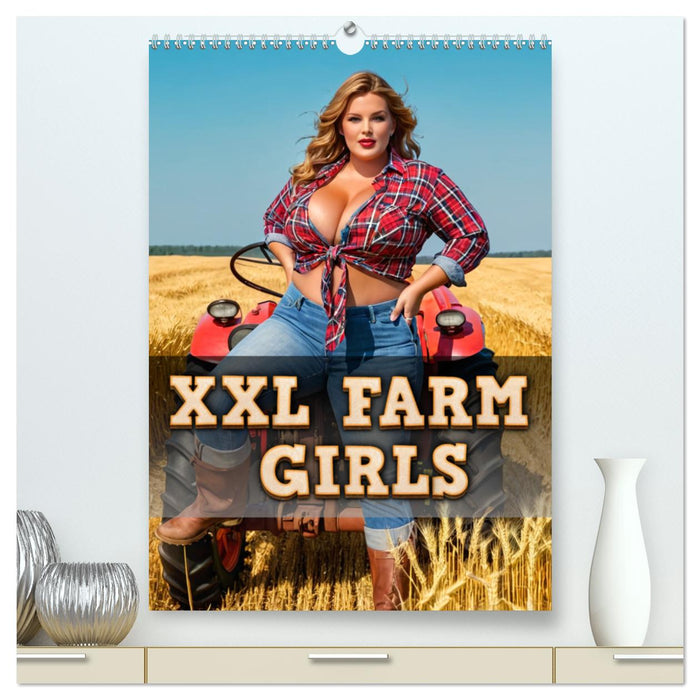 XXL Farm Girls (CALVENDO Premium Wandkalender 2026)