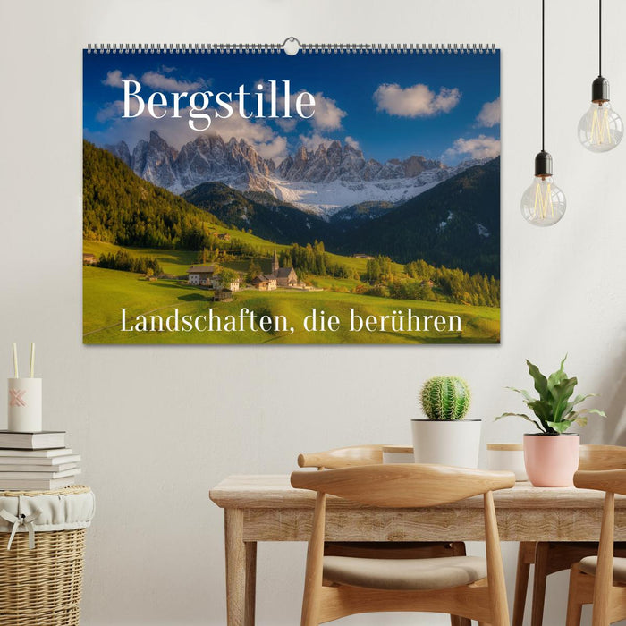 Bergstille - Landschaften, die berühren (CALVENDO Wandkalender 2026)