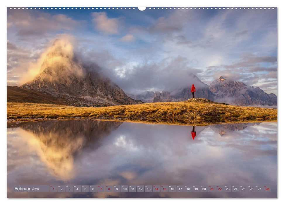 Bergstille - Landschaften, die berühren (CALVENDO Wandkalender 2026)