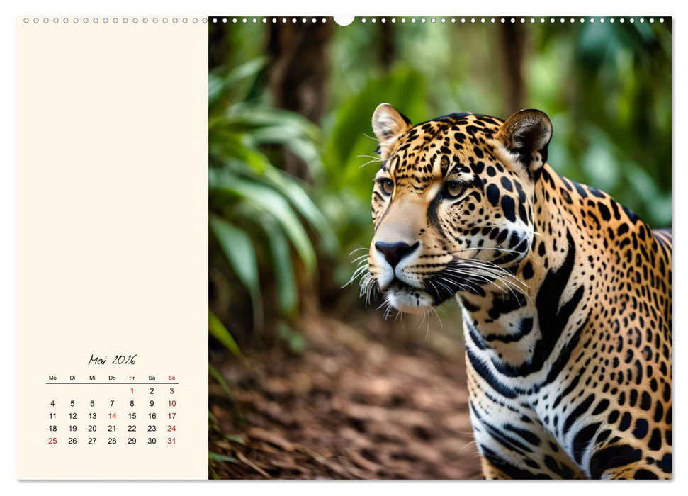 Südamerikas beeindruckende Tierwelt (CALVENDO Wandkalender 2026)