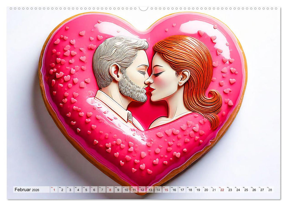 Donuts - Eine Reise durch die Jahreszeiten (CALVENDO Premium Wandkalender 2026)