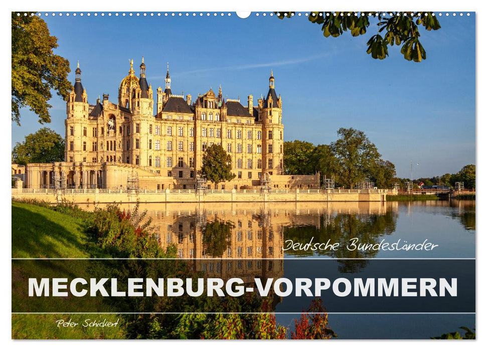 Deutsche Bundesländer - Mecklenburg-Vorpommern (CALVENDO Wandkalender 2026)