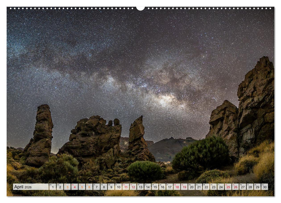 Die stille Magie der Insel Teneriffa (CALVENDO Wandkalender 2026)