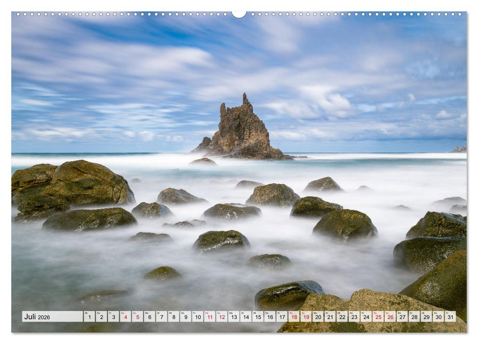 Die stille Magie der Insel Teneriffa (CALVENDO Premium Wandkalender 2026)