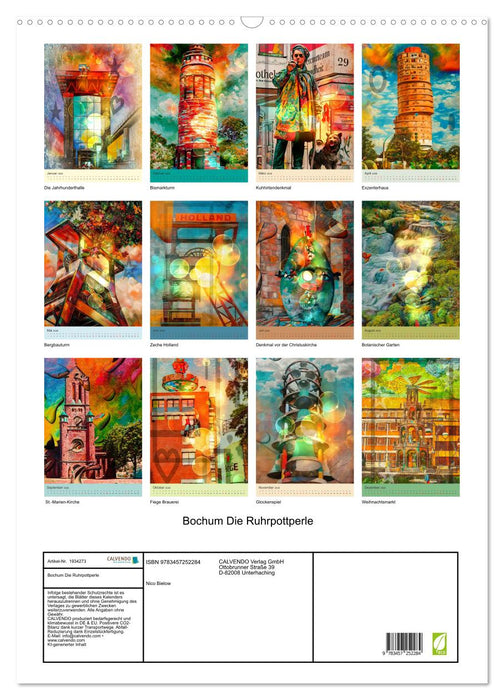 Bochum Die Ruhrpottperle (CALVENDO Wandkalender 2026)