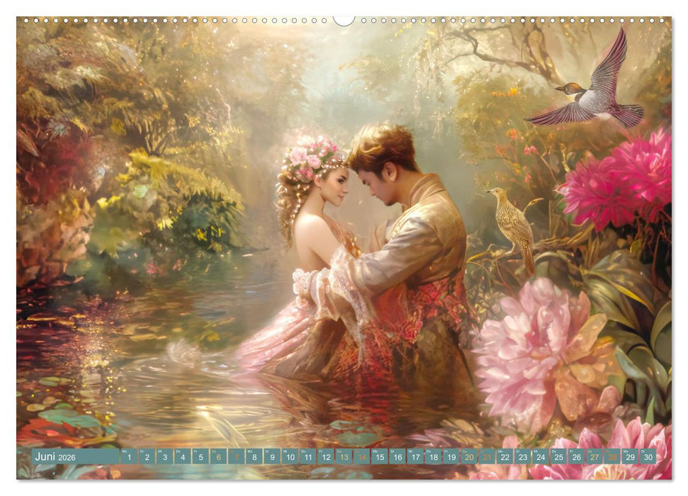 Barock und Rokoko - Malerische Werke (CALVENDO Premium Wandkalender 2026)