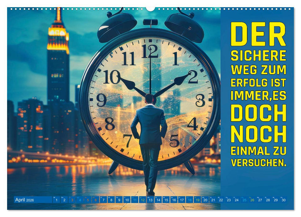 Im Flow der Zeit - im Hier und Jetzt (CALVENDO Wandkalender 2026)