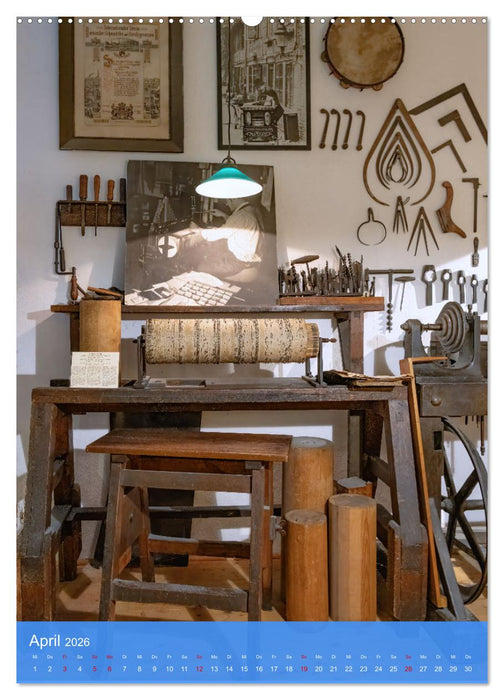 Mechanische Musikinstrumente (CALVENDO Wandkalender 2026)