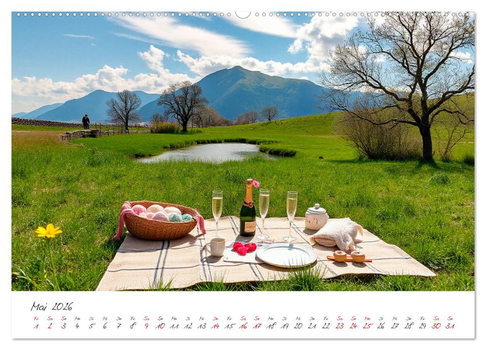 Wir lieben Wolle und Gemütlichkeit (CALVENDO Wandkalender 2026)