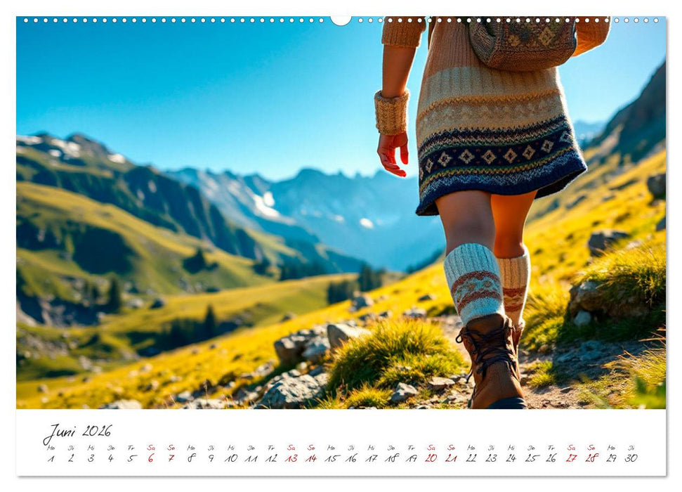 Wir lieben Wolle und Gemütlichkeit (CALVENDO Premium Wandkalender 2026)