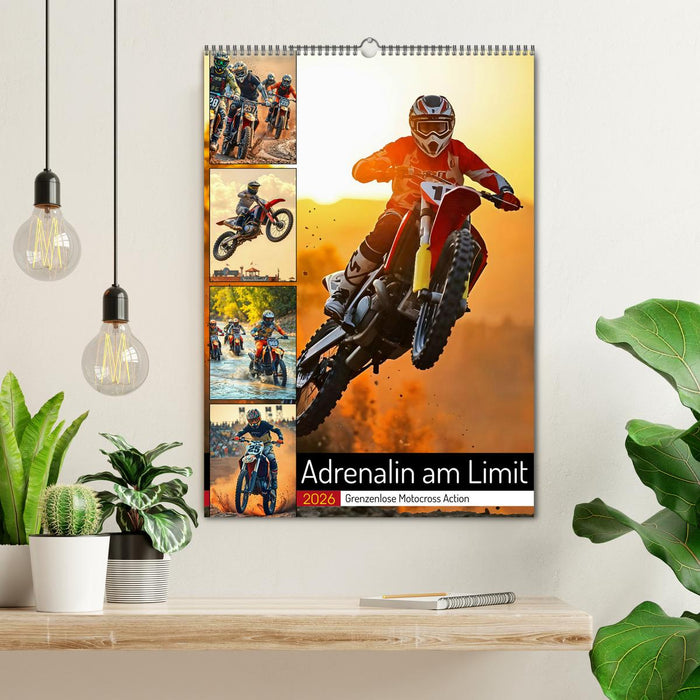 Adrenalin am Limit - Grenzenlose Motocross Action (CALVENDO Wandkalender 2026)