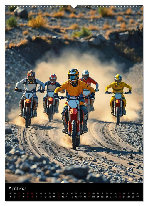 Adrenalin am Limit - Grenzenlose Motocross Action (CALVENDO Wandkalender 2026)