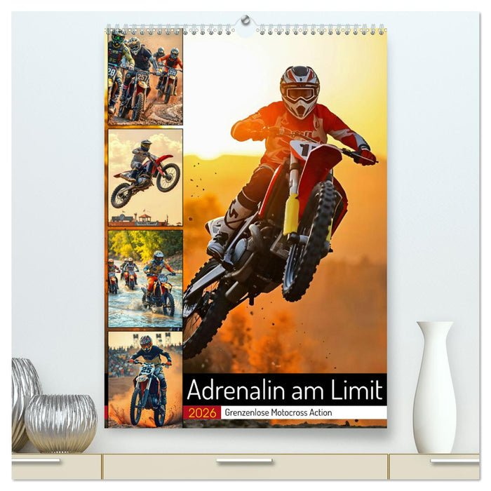Adrenalin am Limit - Grenzenlose Motocross Action (CALVENDO Premium Wandkalender 2026)