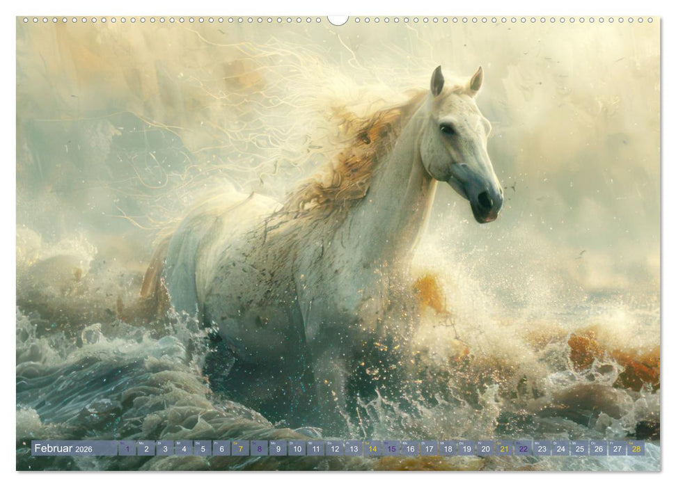 Stürmisch wildes Wetter (CALVENDO Wandkalender 2026)