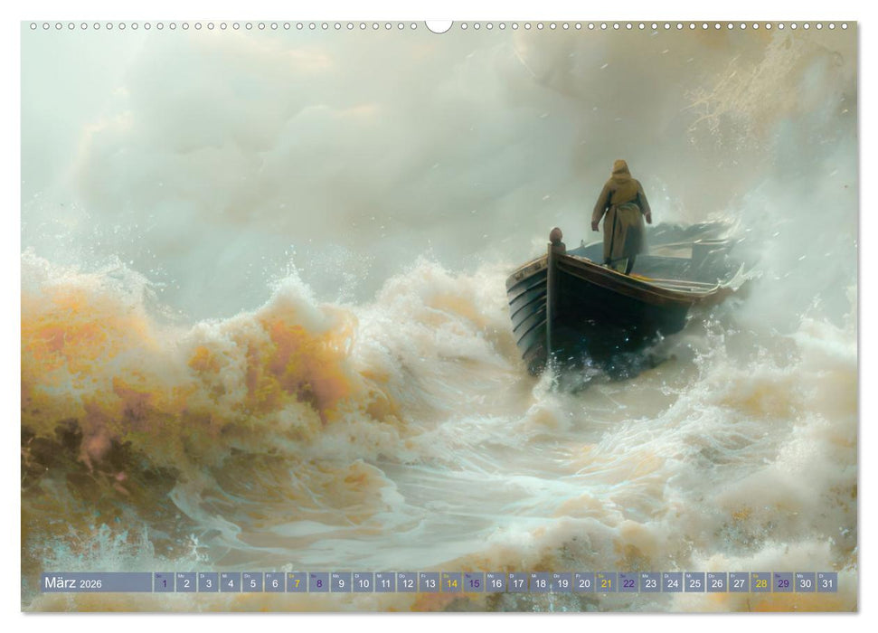 Stürmisch wildes Wetter (CALVENDO Wandkalender 2026)