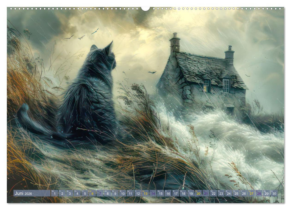 Stürmisch wildes Wetter (CALVENDO Wandkalender 2026)