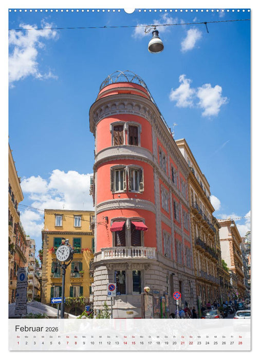 Neapel - Metropole im Süden Italiens (CALVENDO Wandkalender 2026)