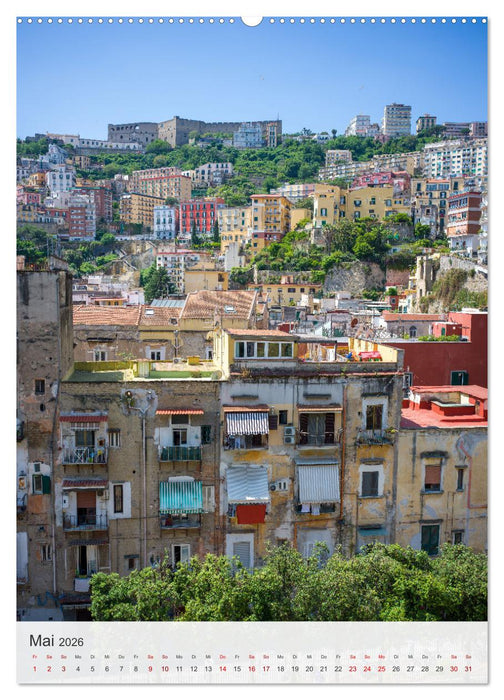 Neapel - Metropole im Süden Italiens (CALVENDO Wandkalender 2026)