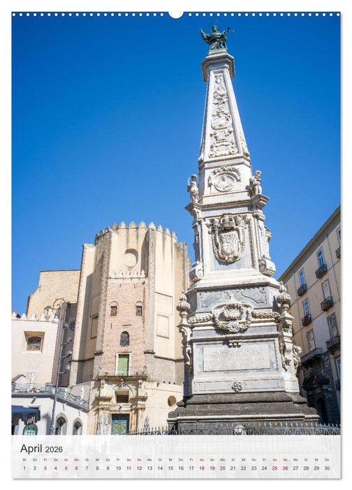 Neapel - Metropole im Süden Italiens (CALVENDO Premium Wandkalender 2026)
