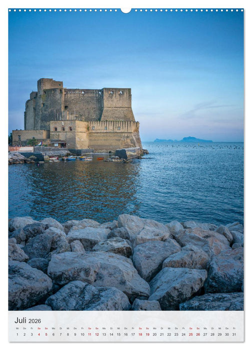 Neapel - Metropole im Süden Italiens (CALVENDO Premium Wandkalender 2026)