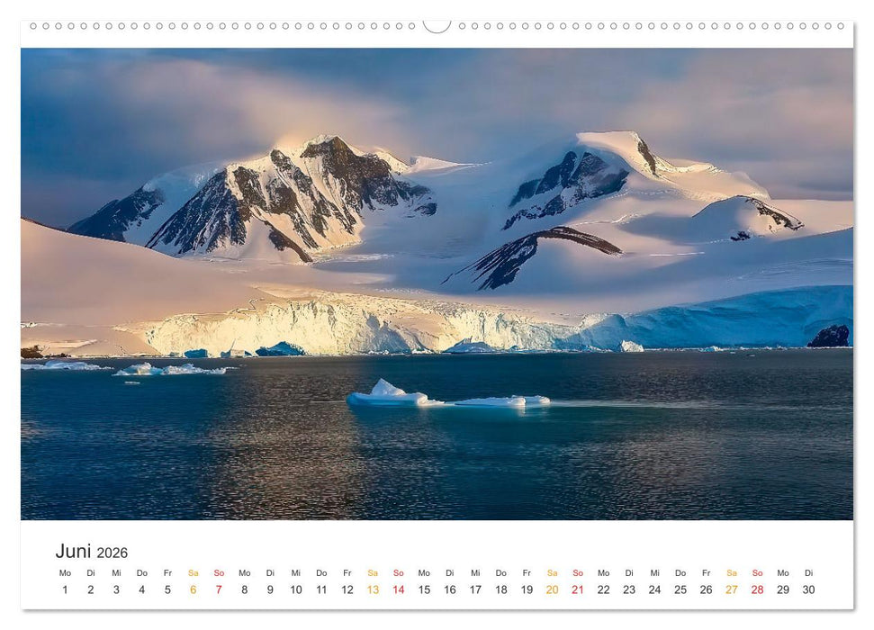 Antarktis - eisige Schönheit (CALVENDO Premium Wandkalender 2026)