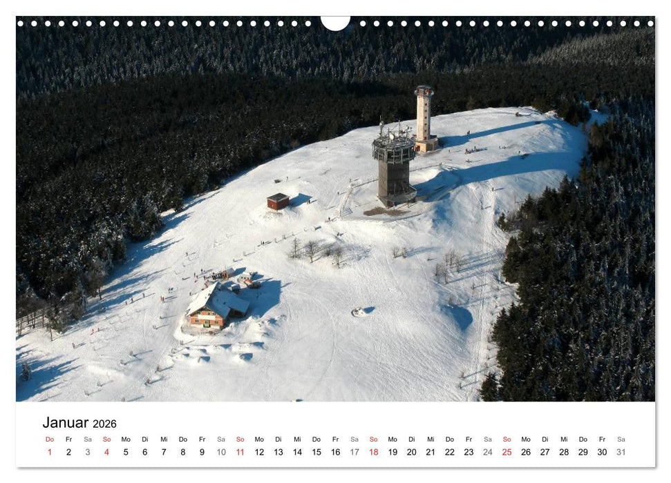 Thüringen - mit Abstand betrachtet 2026 (CALVENDO Wandkalender 2026)