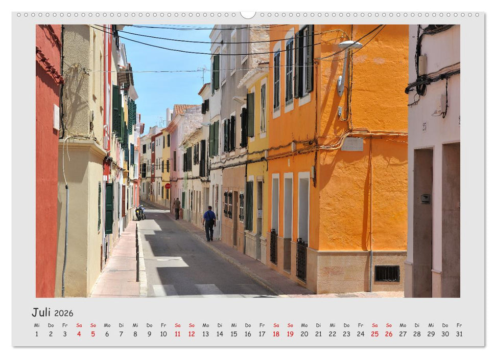 Menorca, die schöne Schwester (CALVENDO Premium Wandkalender 2026)
